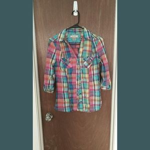 Arizona Plaid Button Down